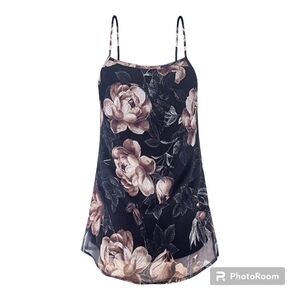 Anmery Chiffon flowy tank top